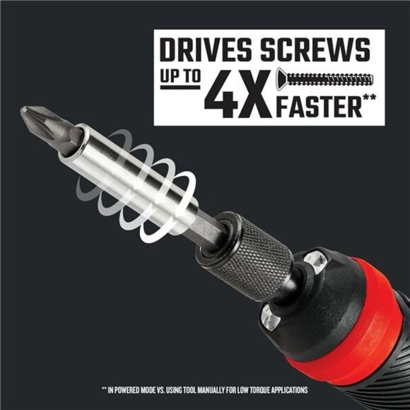 4V Electric Screwdriver Set, 300 RPM, Micro-USB Charging Port, 3-Stage Battery - Picture 4 of 8